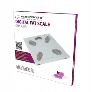 Cyfrowa waga łazienkowa pomiar tkanki tłuszczowej