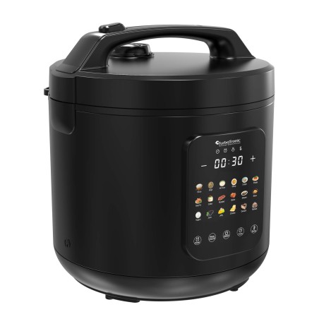 Multicooker parowar szybkowar TurboTronic kombiwar garnek elektryczny frytownica 5L 860W Czarny